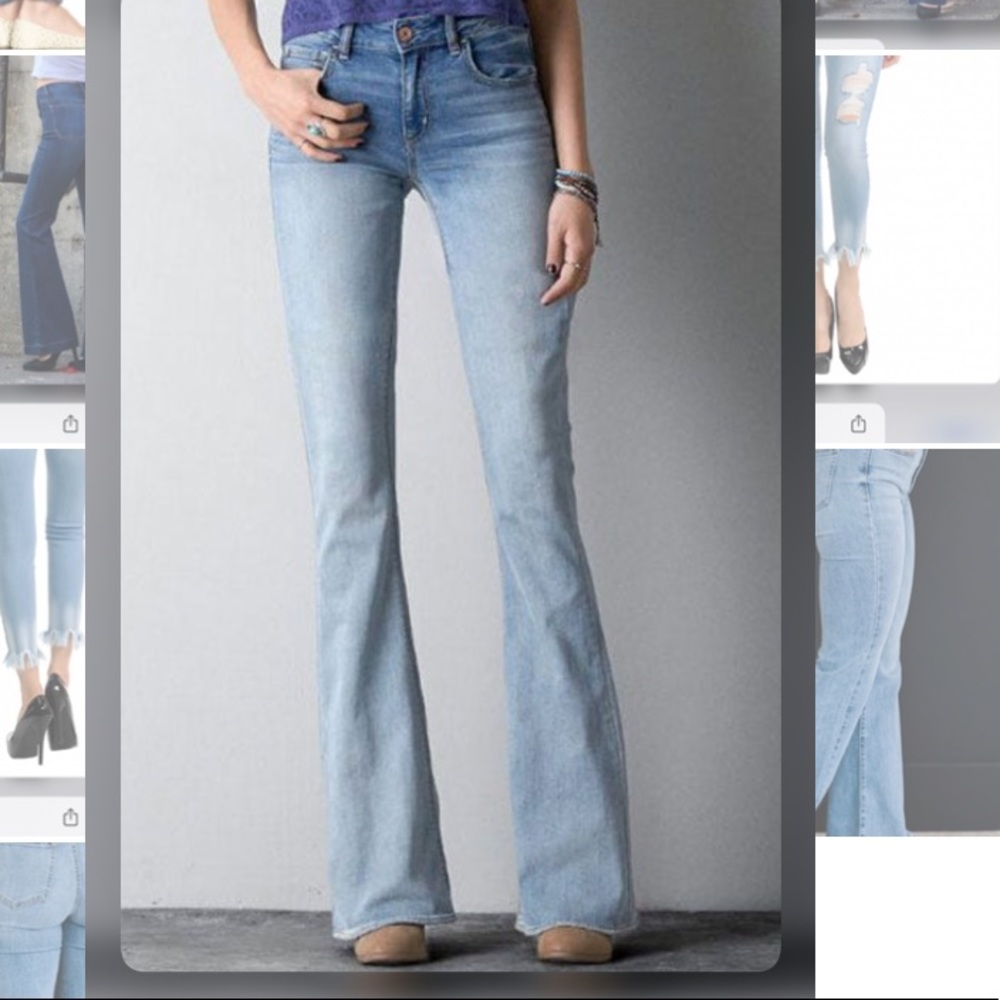 boho flare jeans